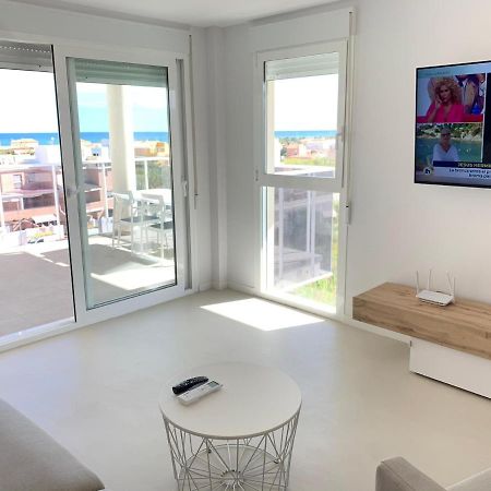 Beautiful Apartment With Pool Near The Beach Oliva Exterior foto